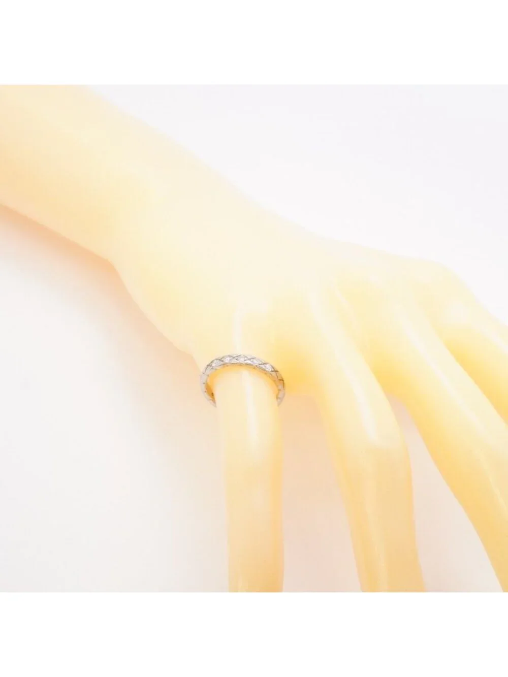 ★SOLD★ Chanel Ring Coco Crush Platinum Diamond - Picture 8 of 10